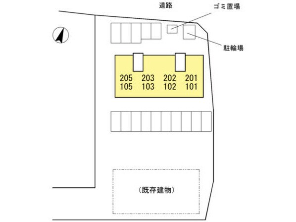 メルベーユプレイスⅡ（Ｄ）の物件外観写真